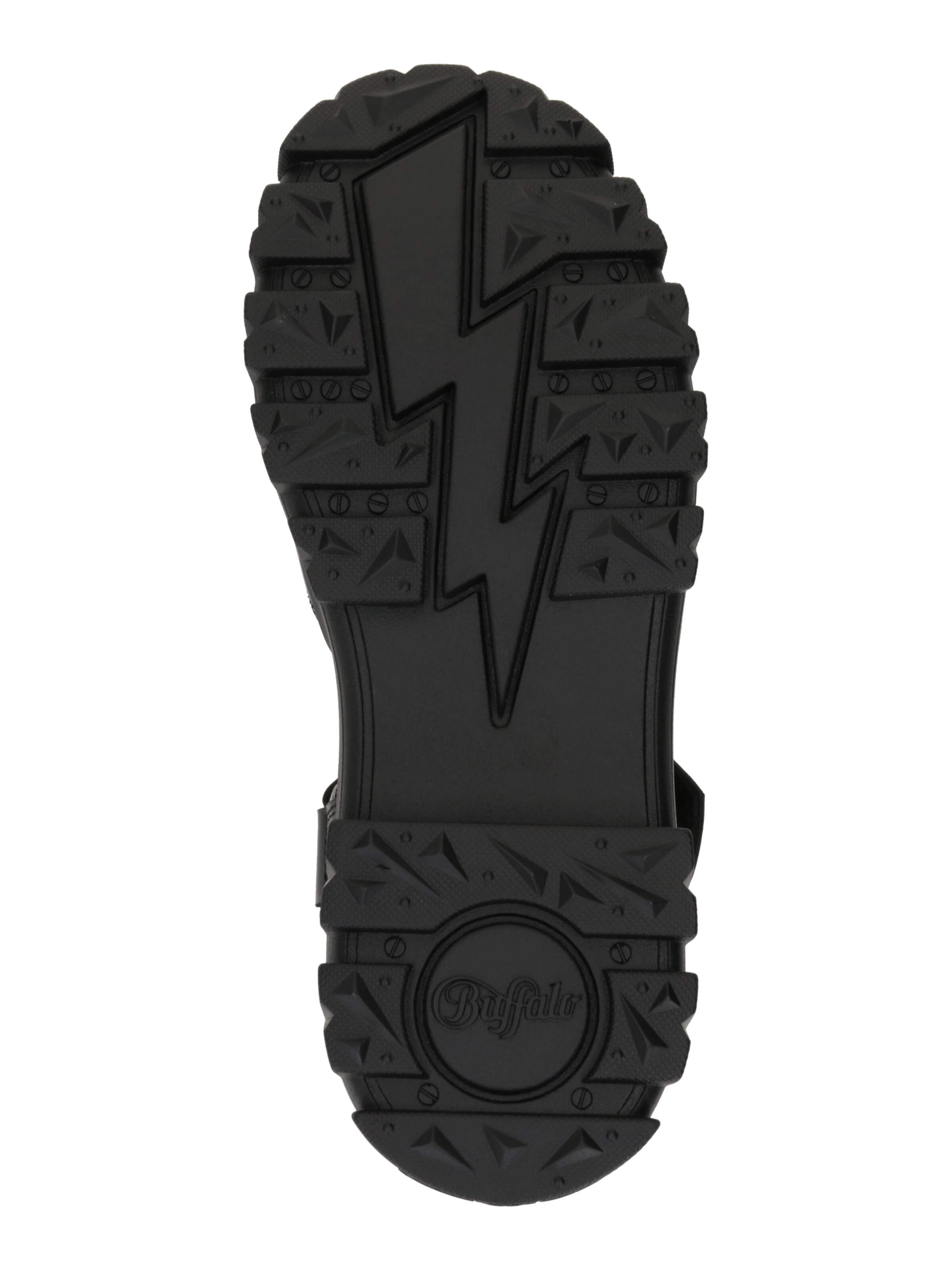 BUFFALO Sandale 'Aspha' in Schwarz