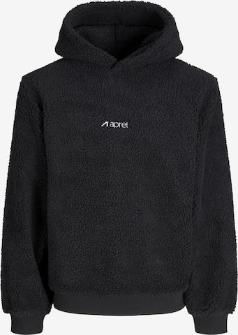 Sweat-shirt aprel en noir : devant