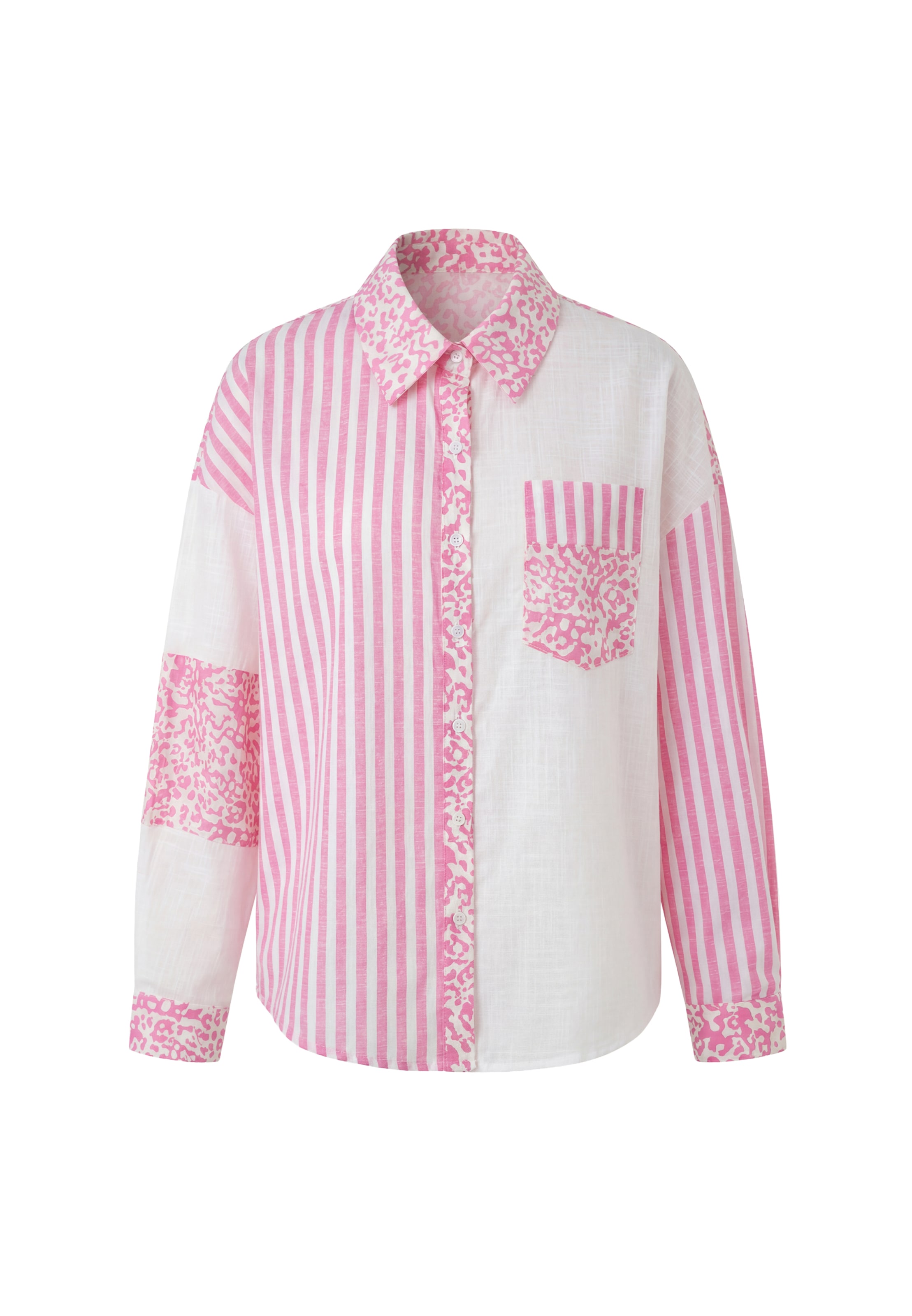 Chemisier faina en rose : devant