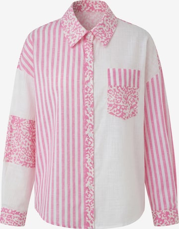 Chemisier faina en rose : devant