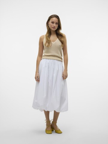 VERO MODA Knitted top 'VMRegina' in White