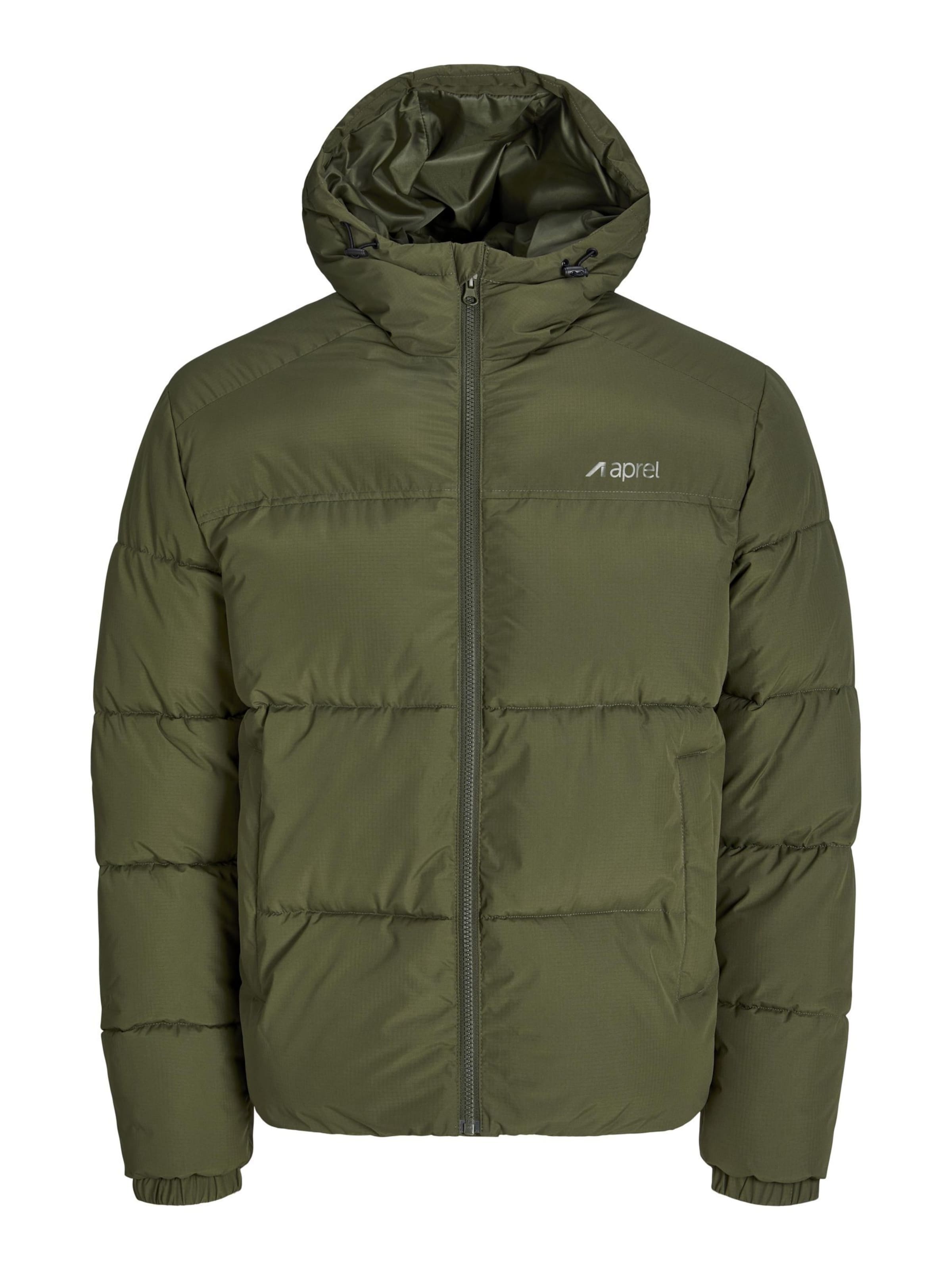 aprel - Chaqueta de invierno en verde: frente