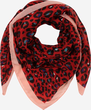 CODELLO Scarf 'Love Land' i röd: framsida