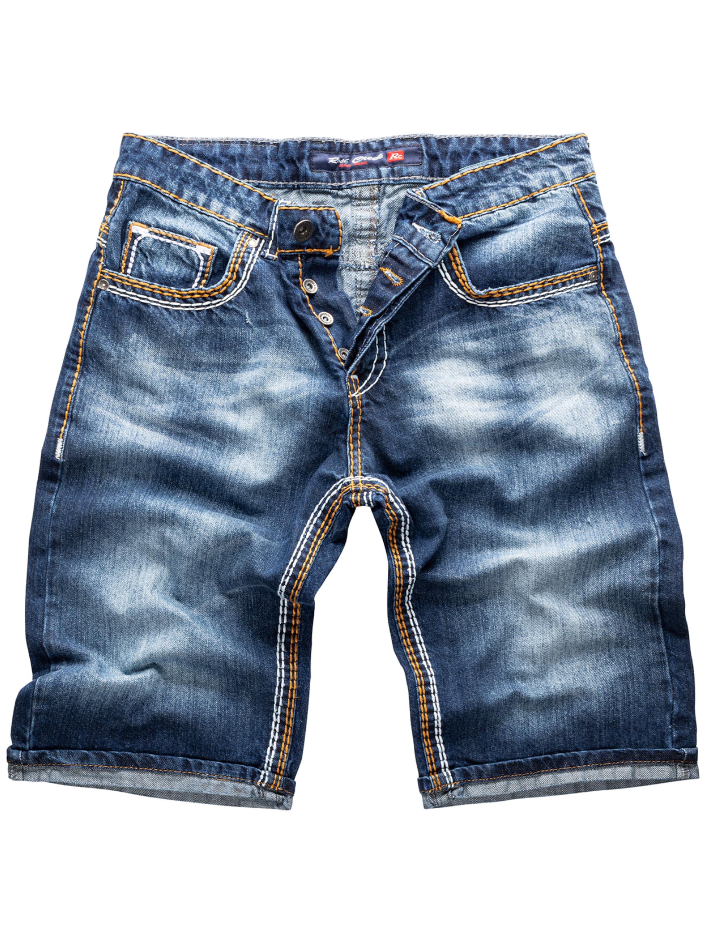 Rock Creek Regular Shorts in Blau: Vorderseite