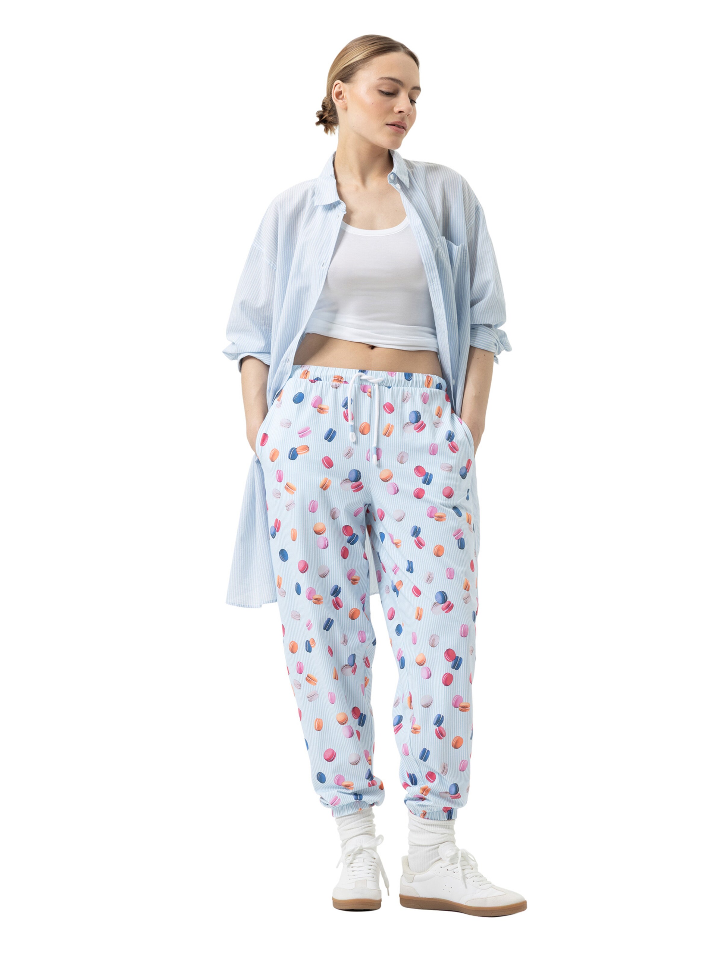 Mey Pyjamahose in Blau