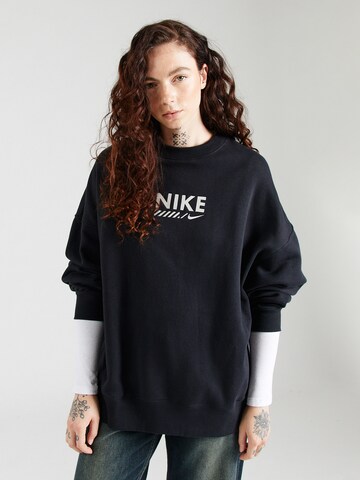 Nike Sportswear Tréning póló - fekete: elől
