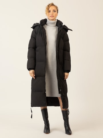 APART Wintermantel in Schwarz