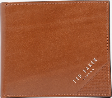 Ted Baker Wallet 'Prug' in Brown: front