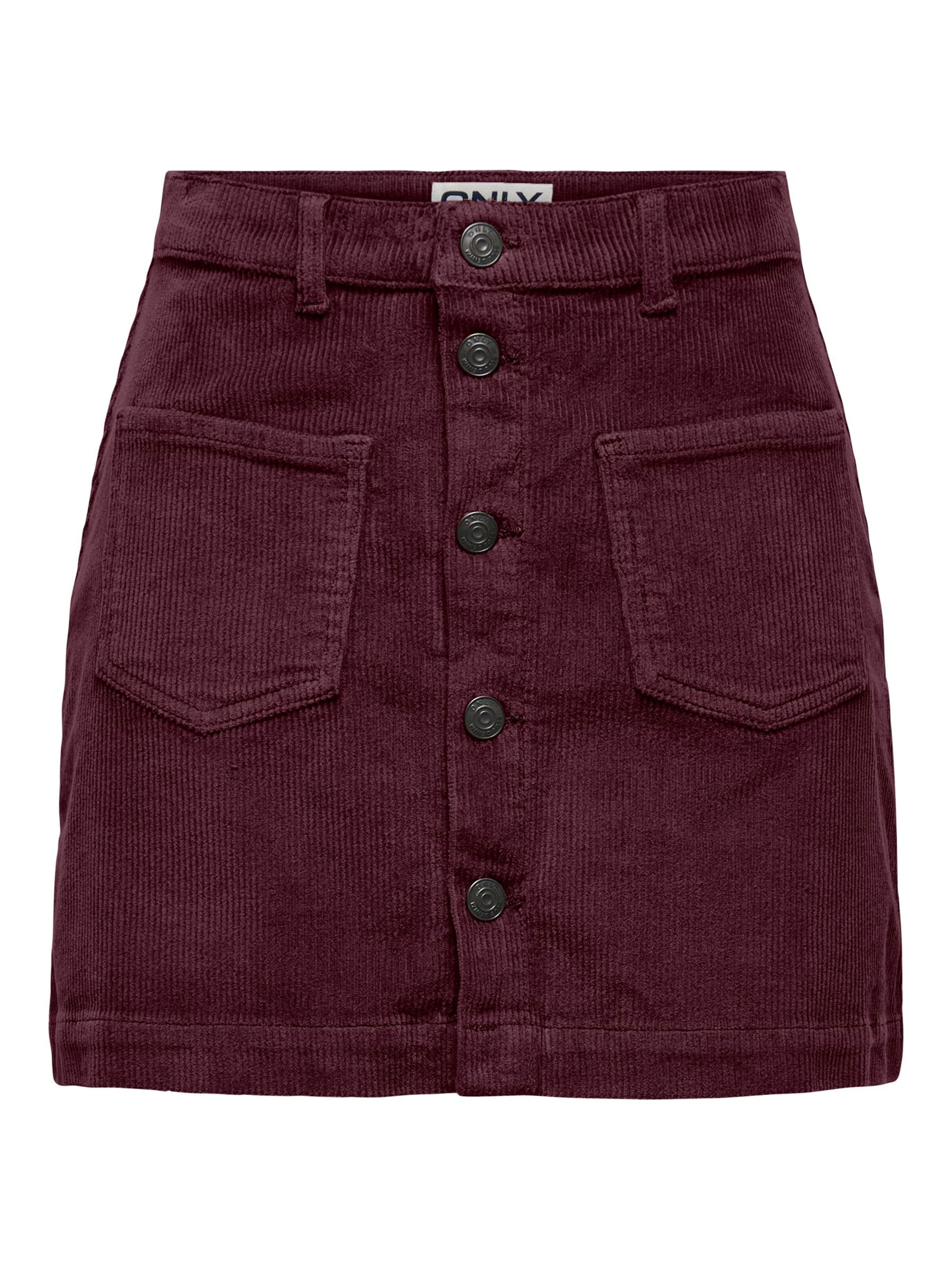 Gonna 'ONLAMAZING' di ONLY in rosso: frontale