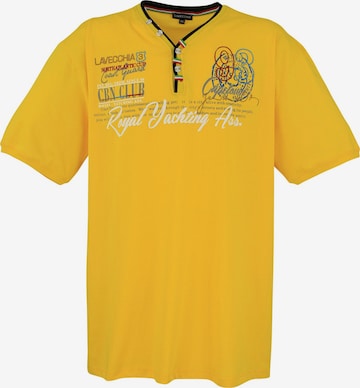 Lavecchia Shirt 'LV-608 Übergrößen' in Gelb: Vorderseite
