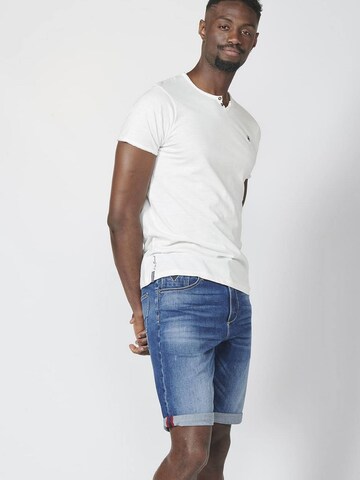 KOROSHI - Camiseta en negro: frente