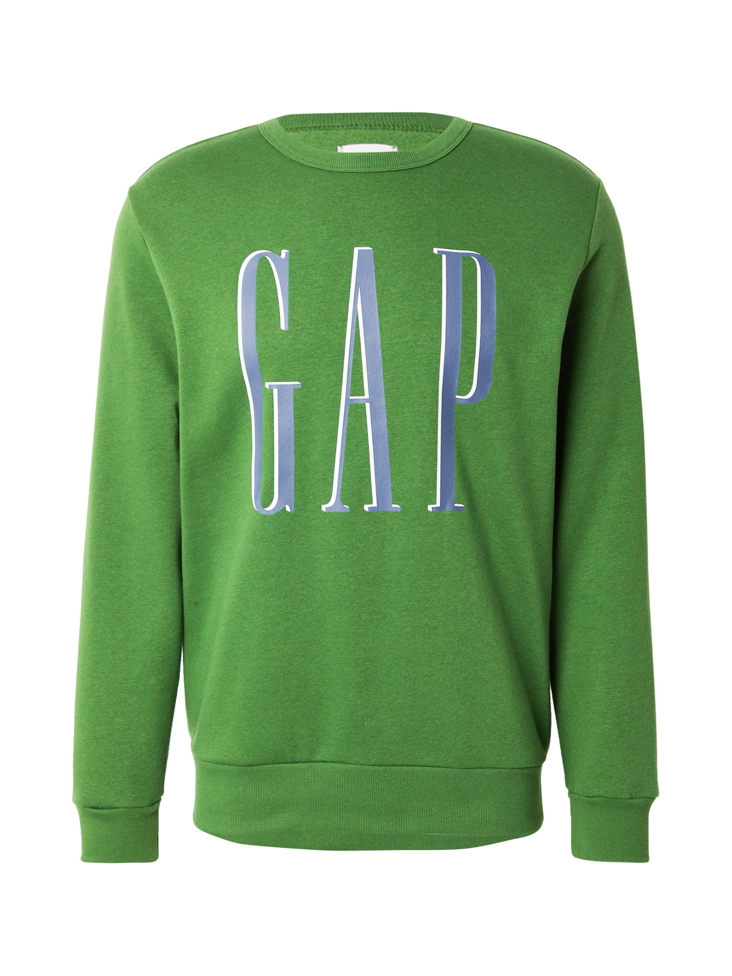 GAPSweater majica - zelena boja: prednji dio