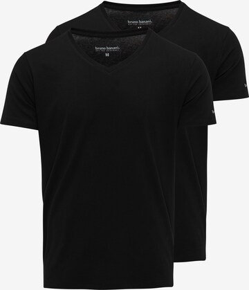 T-Shirt 'Coleman' BRUNO BANANI en noir : devant