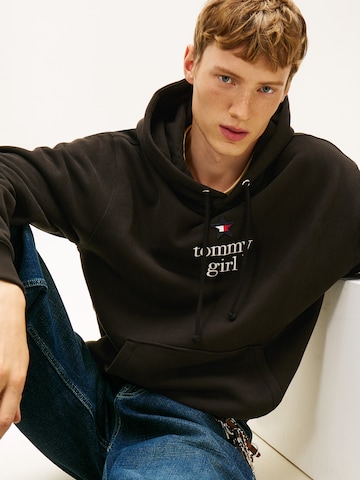 Tommy Jeans Bluzka sportowa w kolorze czarny
