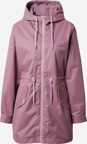 mazine Between-seasons parka 'Library' in Purple: front