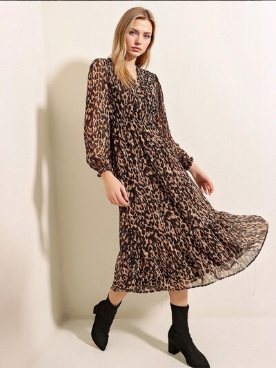 Bigdart Robe 'Midi' en 36 en mélange de couleurs, Vue avec produit