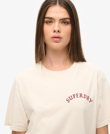 T-shirt Superdry en beige