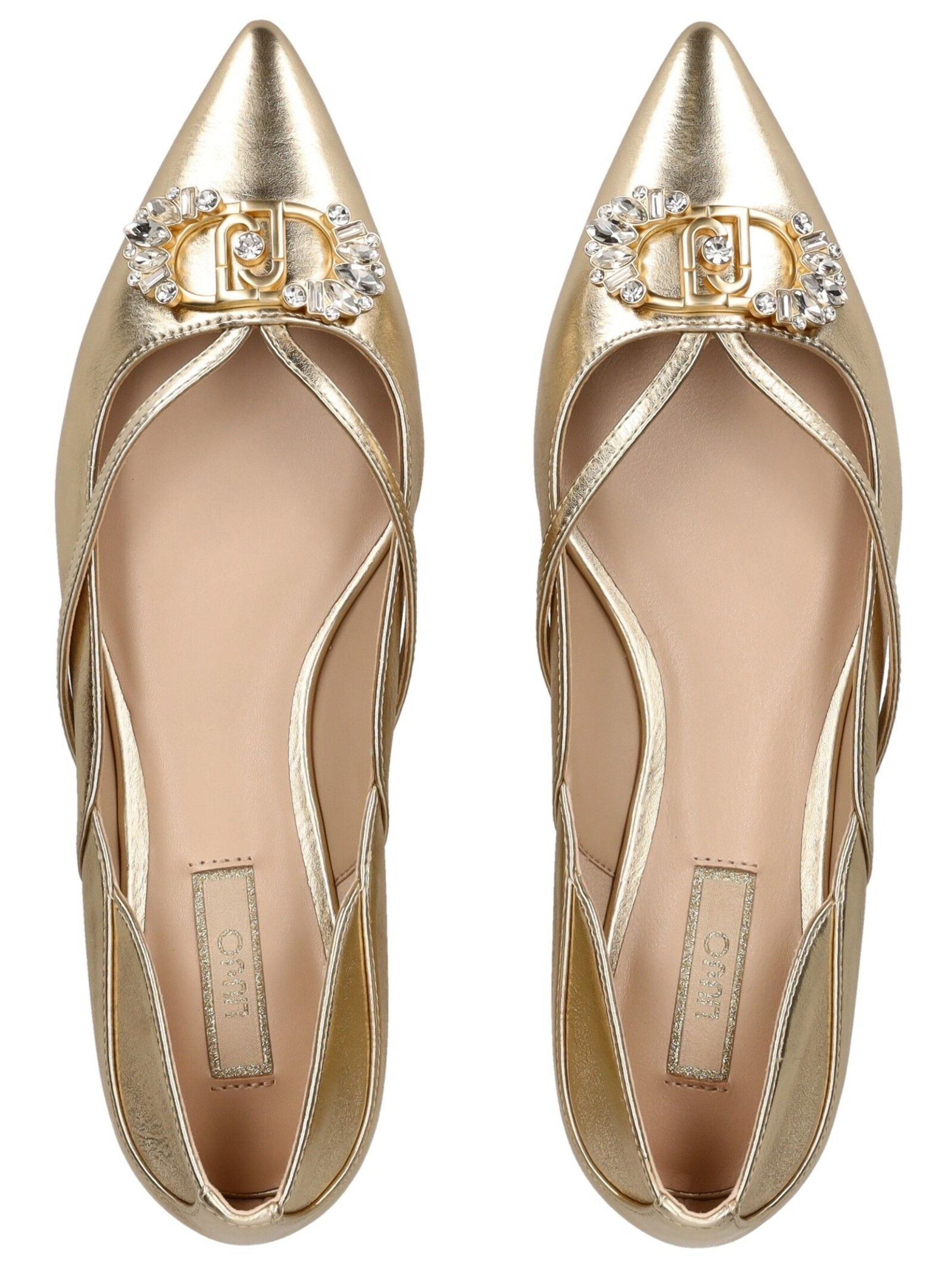 Ballerines Liu Jo en or