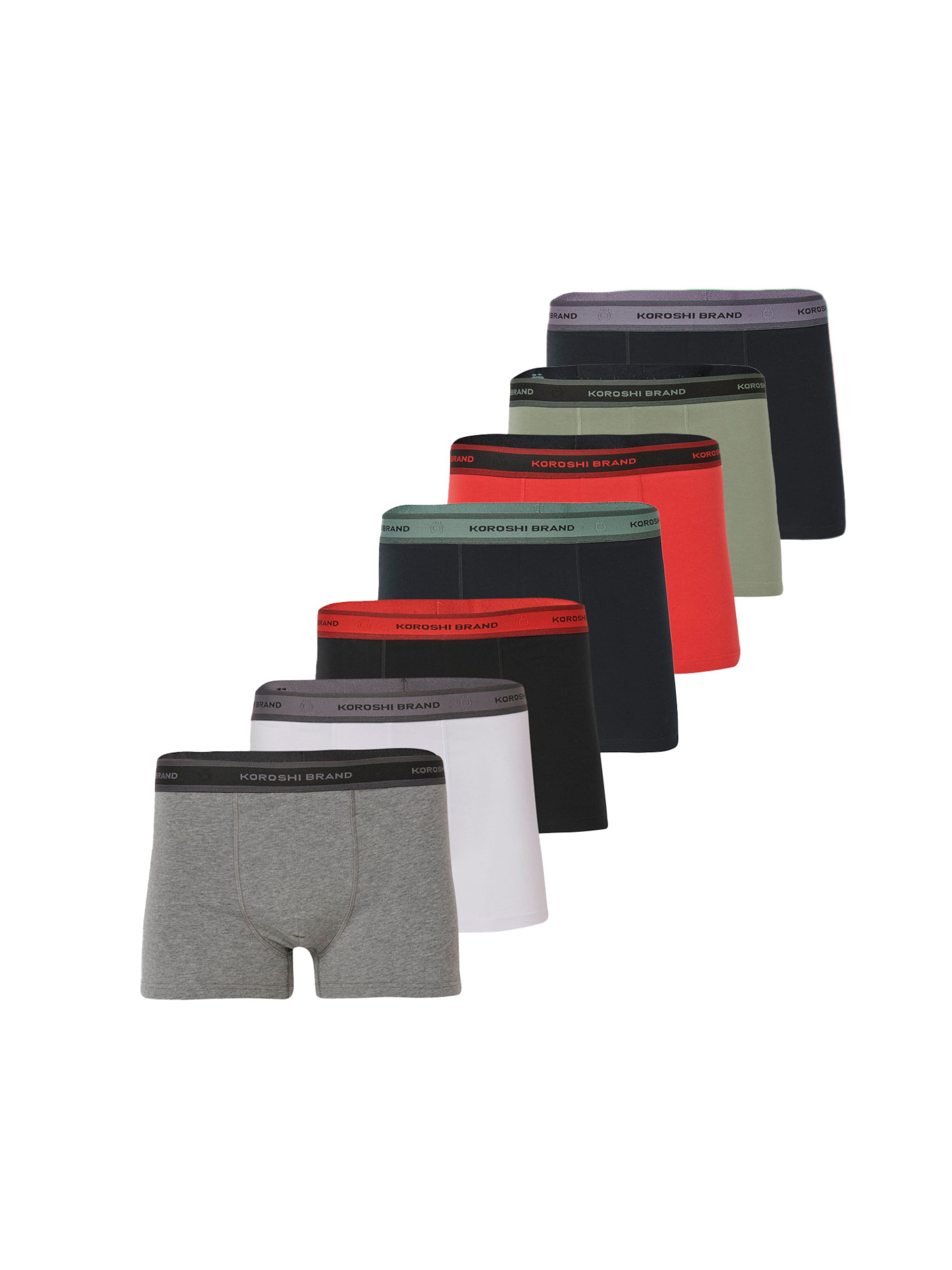 KOROSHI Boxer shorts in Blue: front