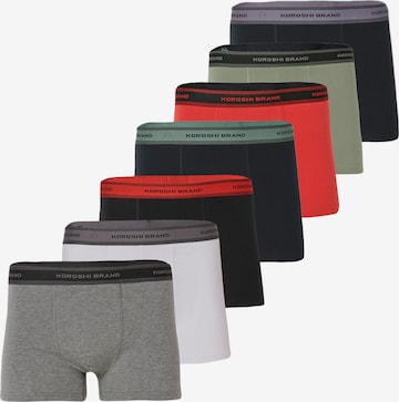 KOROSHI Bokserishortsit värissä sininen: etupuoli