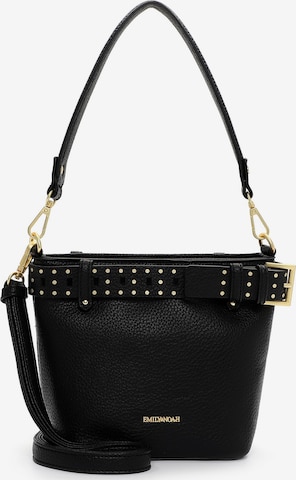 Emily & Noah Skuldertaske 'Justine' i sort: forside