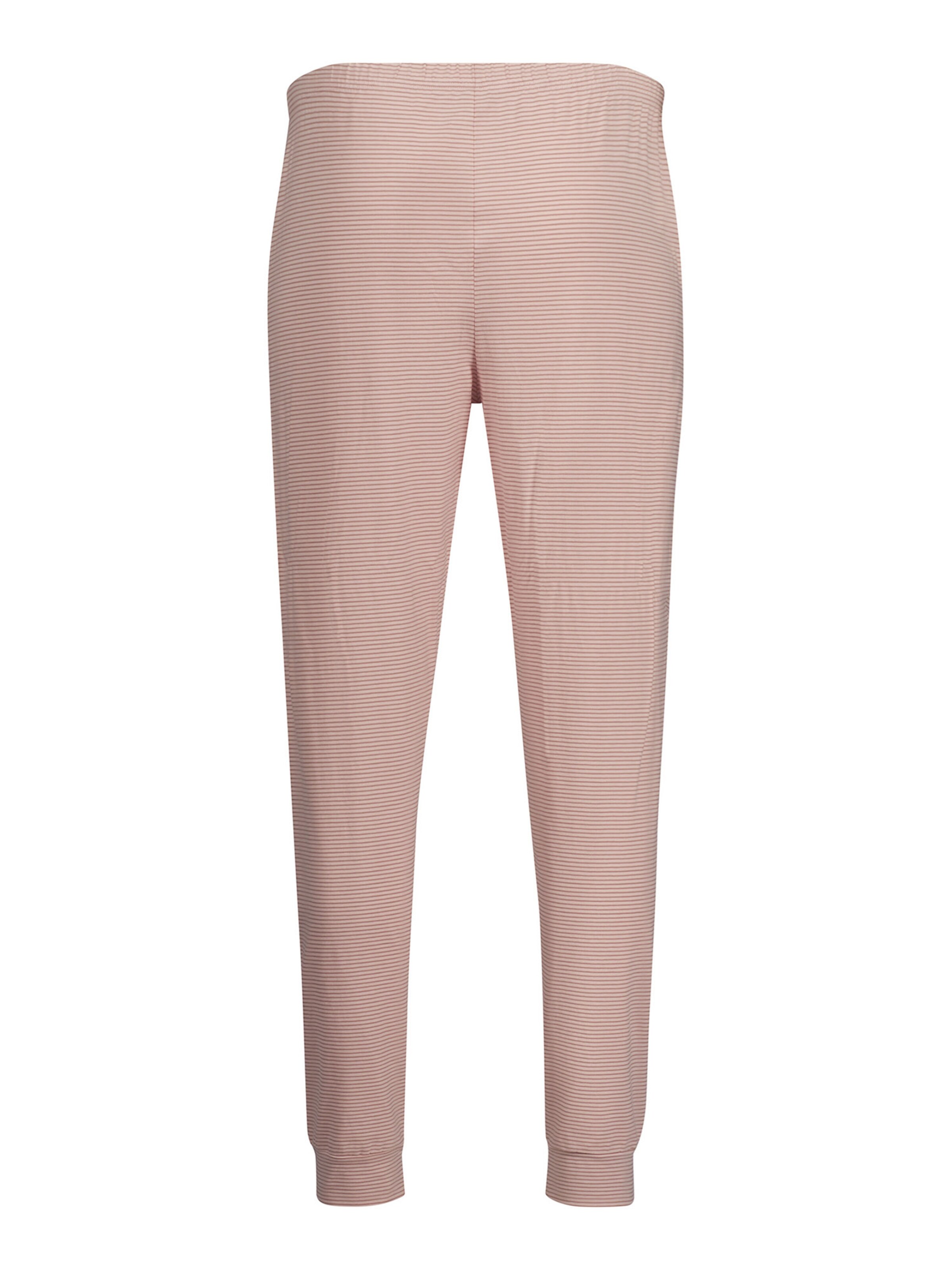 HUBER Pajama ' Night Basic Selection ' in Brown