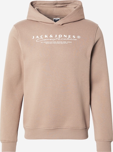 JACK & JONES Sweater majica 'JCOPOINT' u bež / bijela, Pregled proizvoda