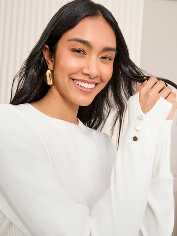 Friends Like These Pullover in Weiß