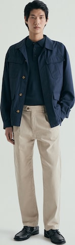 Scalpersregular Hlače na crtu ' ' - bež boja: prednji dio