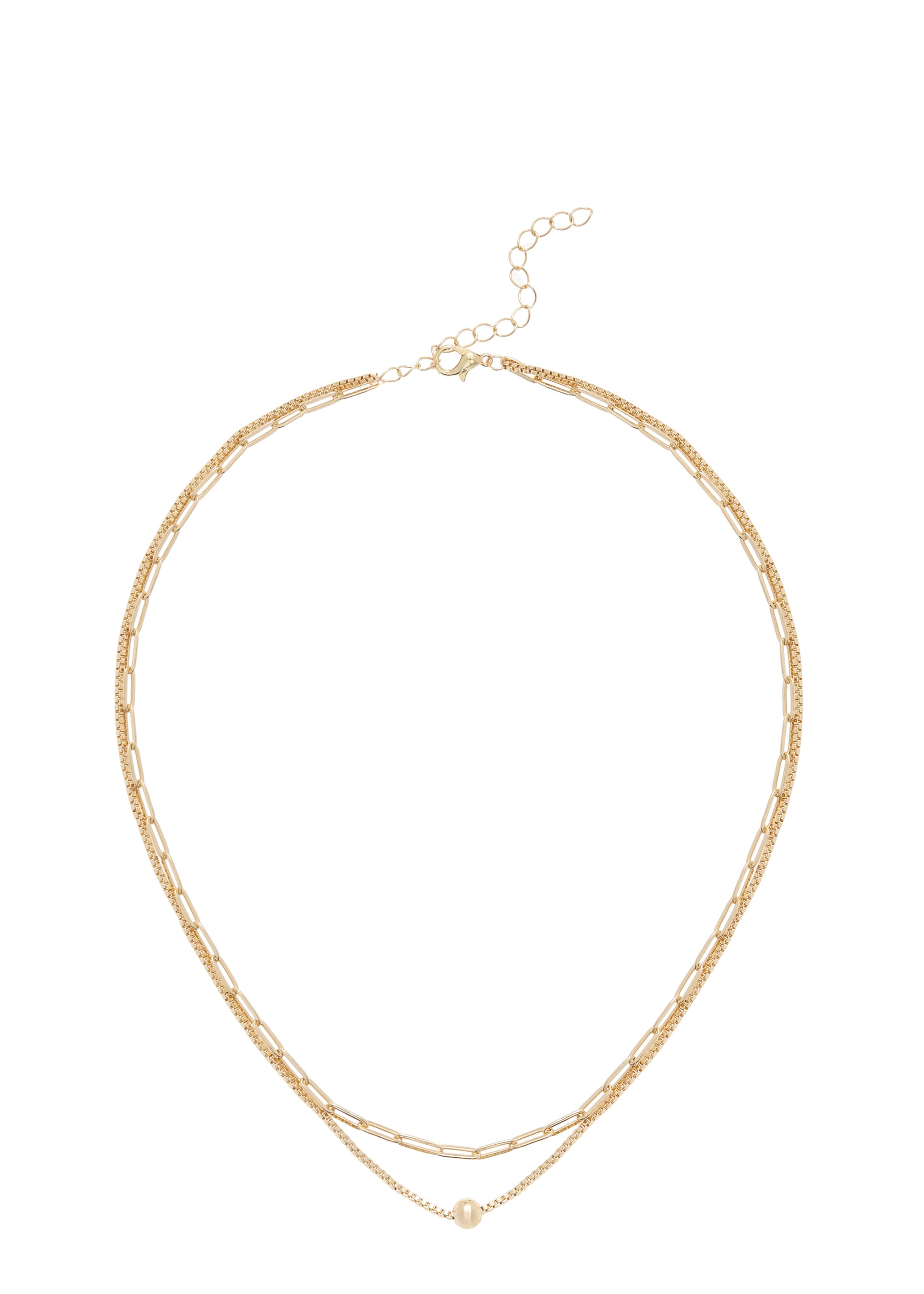 LASCANA Necklace in Gold: front