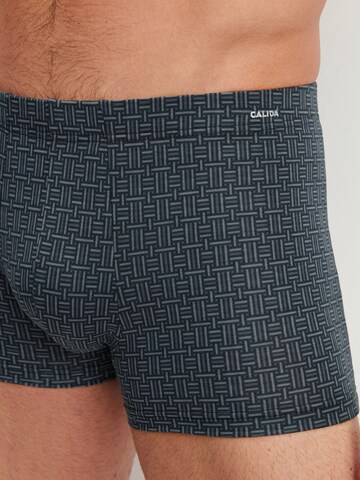 CALIDA Boxershorts 'Cotton Code Design'‌‌‌‌‌‌‌ in Schwarz