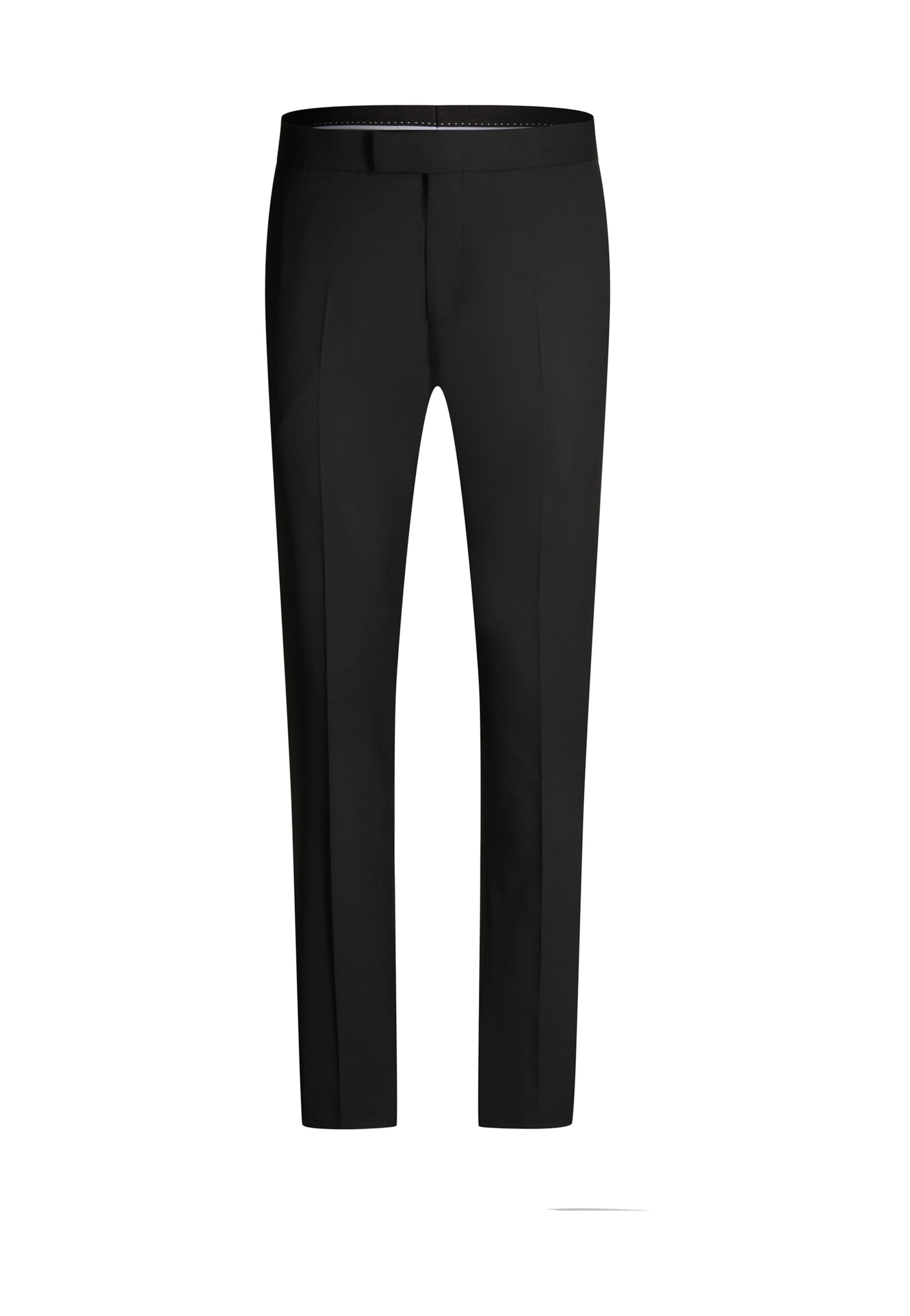 STRELLSON Pantalon à plis 'Matt' en noir, Vue avec produit