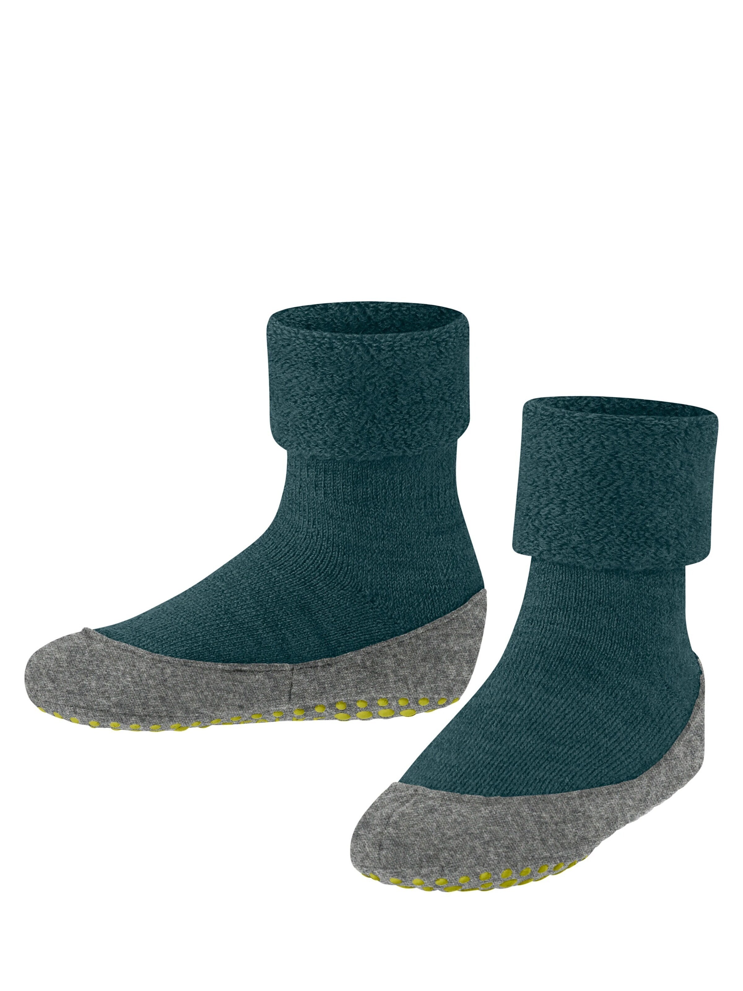 FALKE Socks 'Cosyshoe Minis' in Green: front