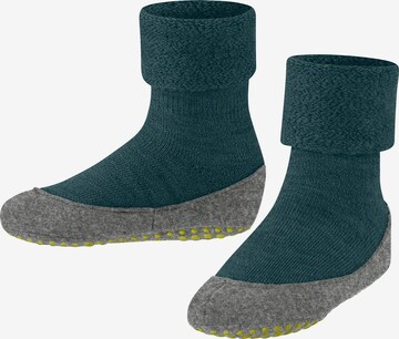 FALKE Socks 'Cosyshoe Minis' in Green: front