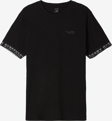 Bershka Shirt in Zwart: voorkant