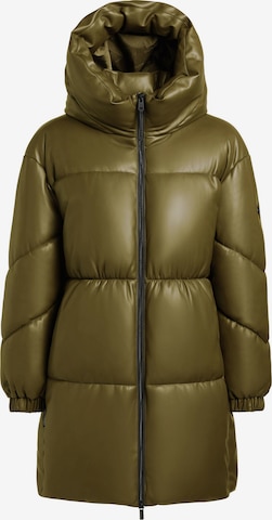 khujo Wintermantel 'Lorsa' in Grün: Vorderseite