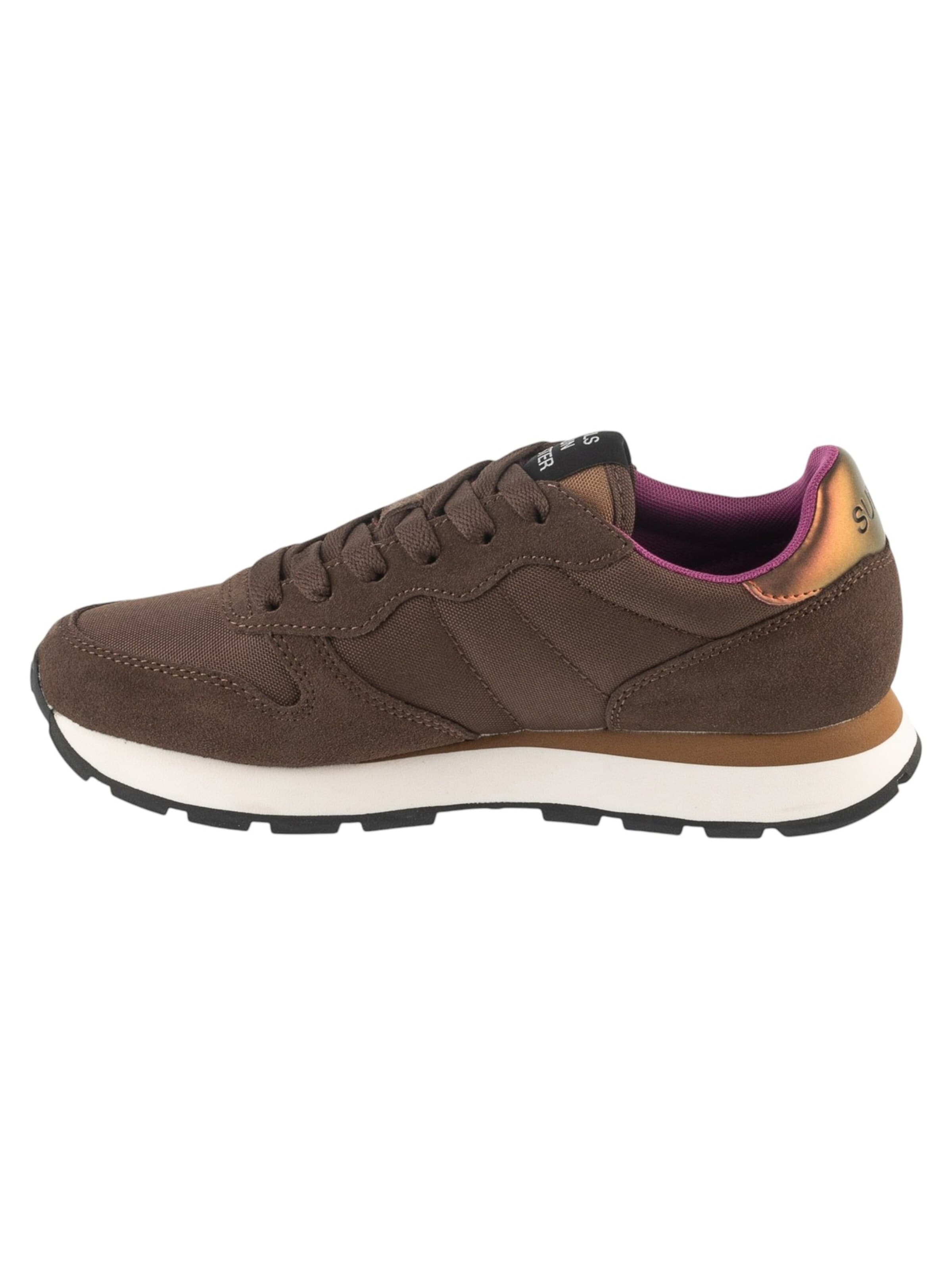 SUN68 Platform trainers 'SUN68 Ally Solid' in Brown