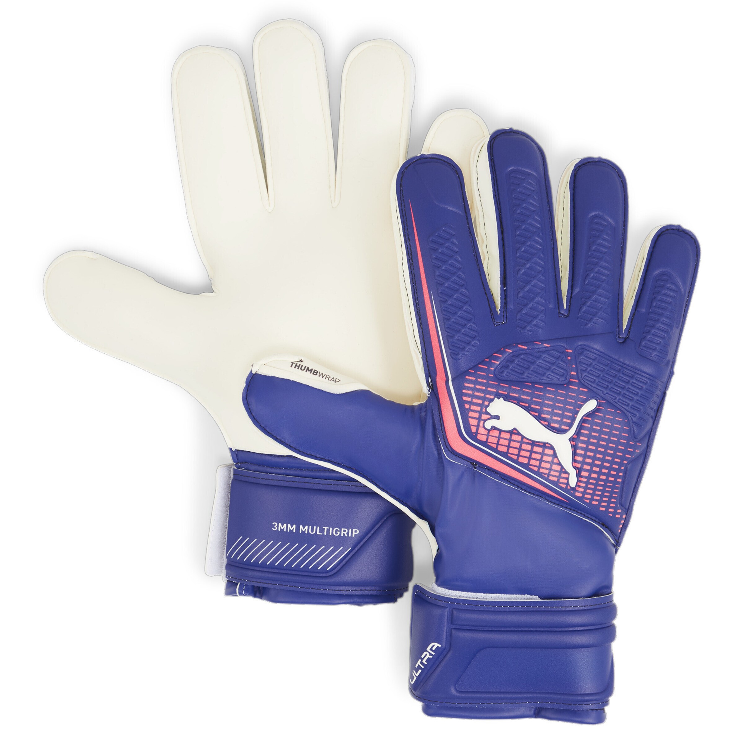 PUMA Athletic Gloves 'Ultra Match Proctect' in Blue: front