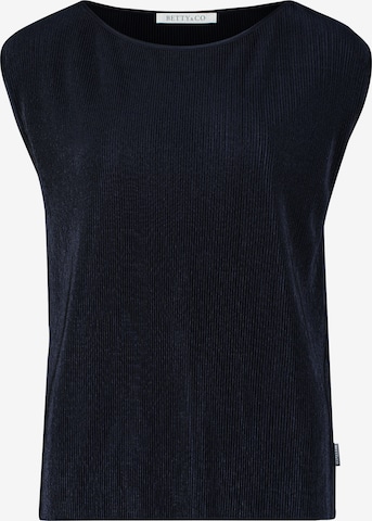 Chemisier Betty & Co en bleu : devant