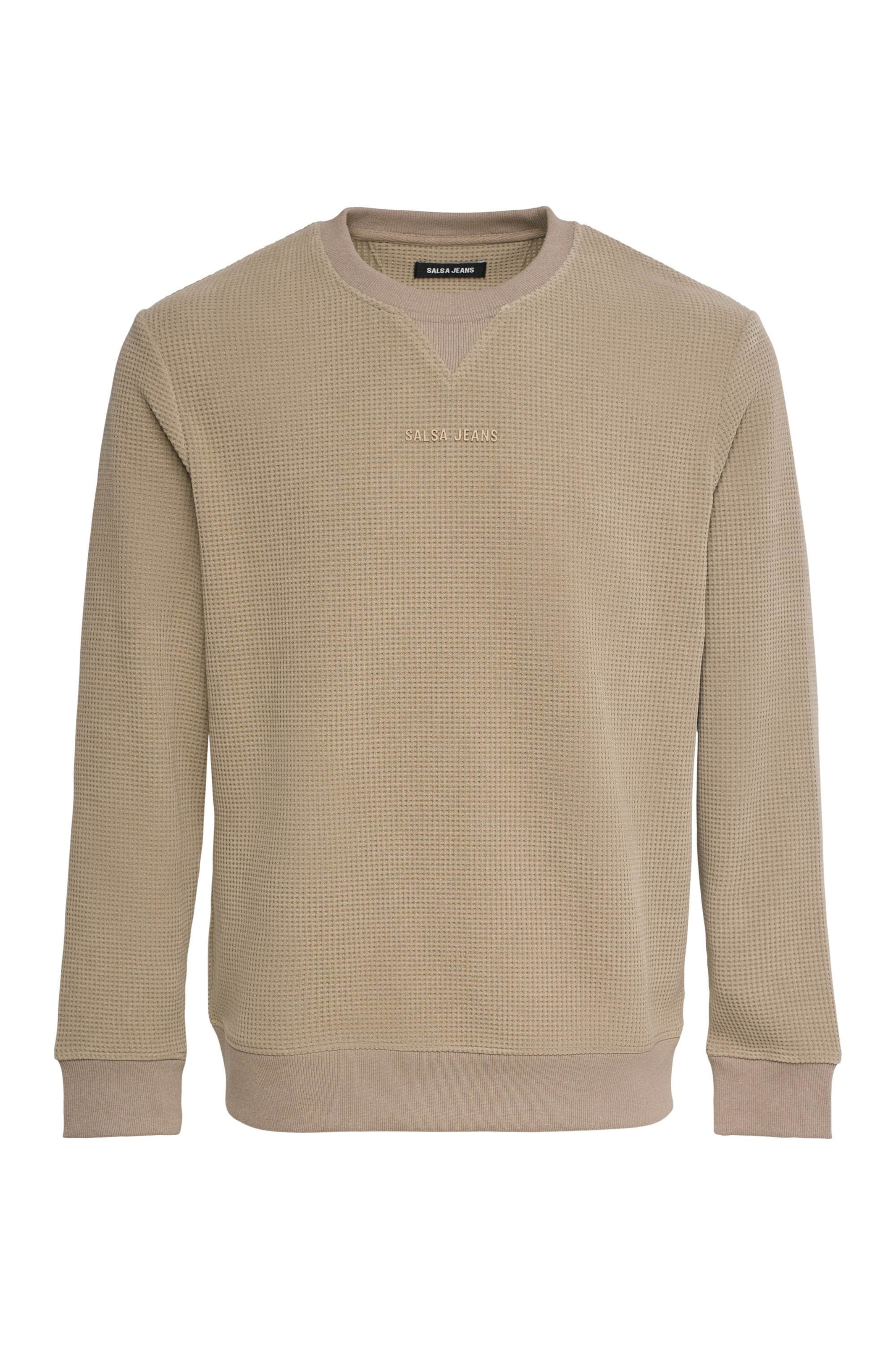 Salsa Jeans Sweatshirt in Beige: Vorderseite