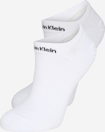 Calvin Klein Underwear Ponožky – bílá: přední strana