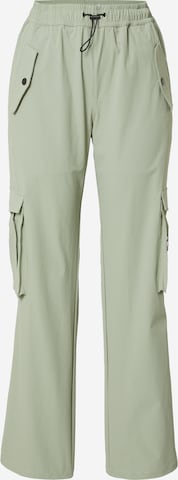 Tommy Jeans Regular Cargo Pants 'BETSY' in Green: front