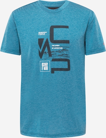 CMP Funkcionalna majica | modra barva: sprednja stran