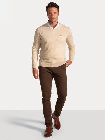 Jacey Quinn Pullover i beige