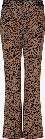 PROTEST Workout Pants 'PRTANGLE24' in Brown: front