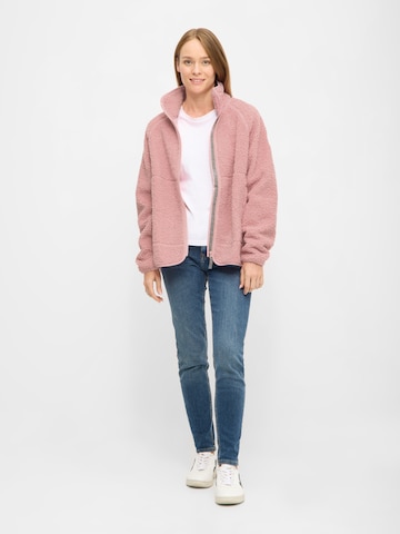 Derbe Fleecejacke in Pink