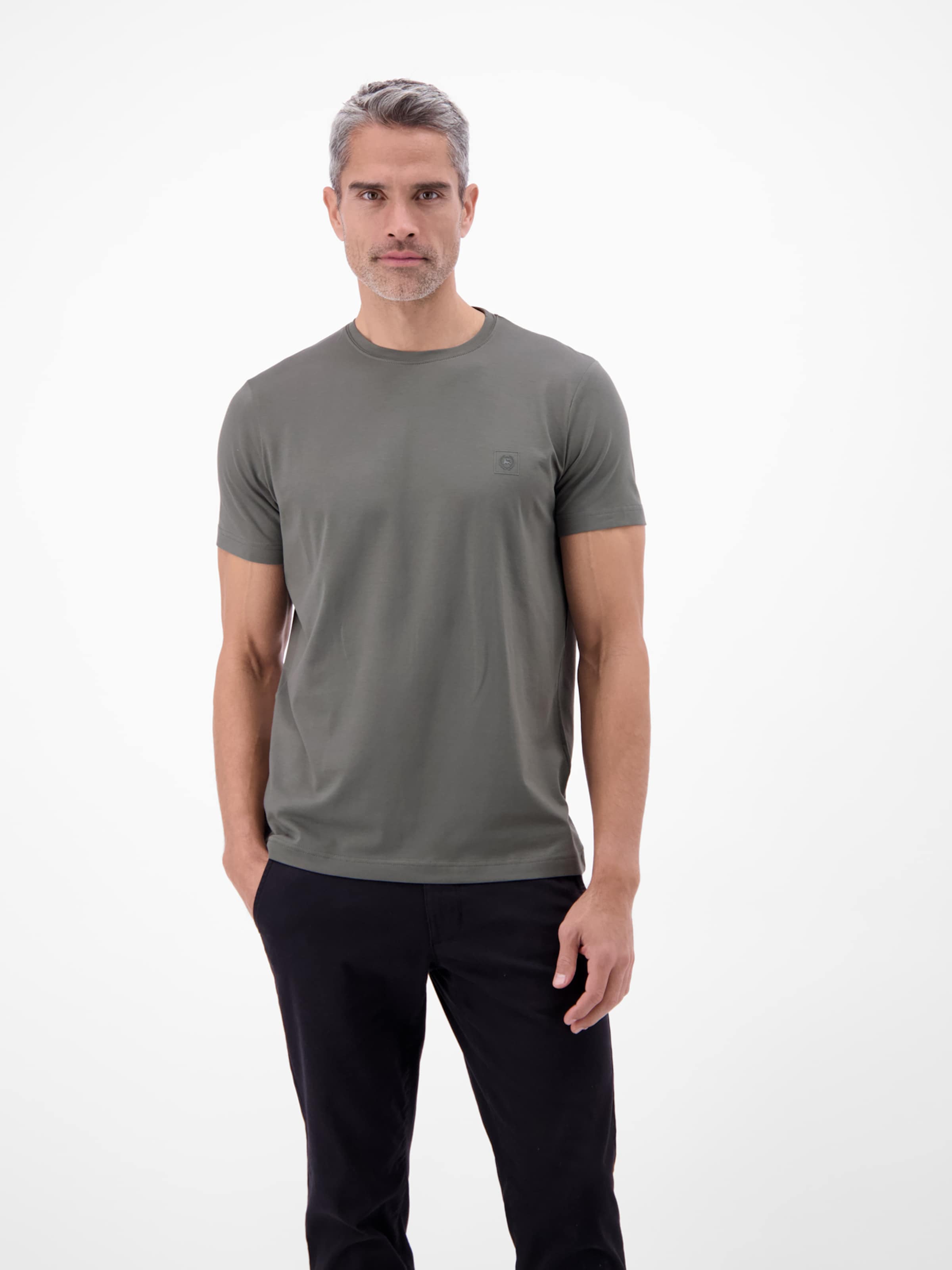 LERROS Shirt in Grey: front
