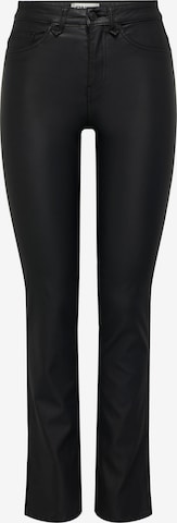 ONLY Flared Trousers 'FERN-NYA' in Black: front