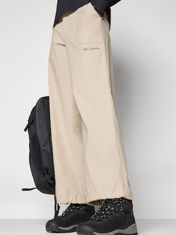 COLUMBIA Loosefit Outdoorové kalhoty 'Brea Falls™' – hnědá