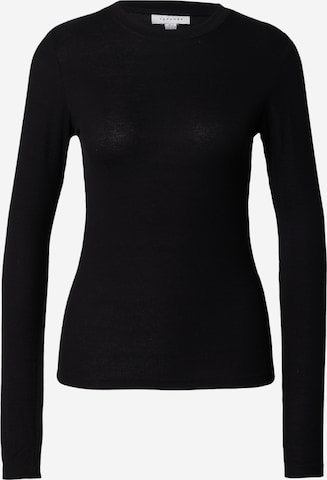 TOPSHOP Shirt in Zwart: voorkant